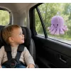 LEAN TOYS Pluszowa Ośmiornica z Przyssawką, Fioletowa, 16 cm