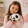LEAN TOYS Pluszowa Panda Mascot Przytulanka Czarno-Biała 16 cm