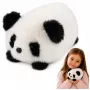 LEAN TOYS Pluszowa Panda Mascot Przytulanka Czarno-Biała 16 cm