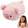 LEAN TOYS Pluszowa Świnka Maskotka Miękka Przytulanka Różowa 16 cm