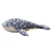 LEAN TOYS Pluszowy Wieloryb Mascot Szary 90 cm
