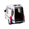 LEAN TOYS Samochód policyjny z napędem ciernym, dźwiękiem i światłem