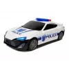 LEAN TOYS Policyjny garaż z przechowywaniem 2w1 Policjant Małe samochody Dźwięk Światło