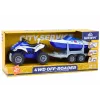 LEAN TOYS Policyjny quad z przyczepą i motorówką
