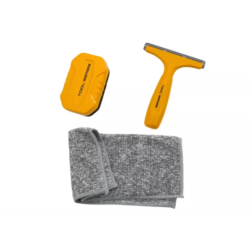 LEAN TOYS Myjka ciśnieniowa dla dzieci - Zestaw do sprzątania z szmatką, gąbką i ściągaczką, ręczna pompka, 750 ml, wiek 3+