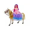 LEAN TOYS Lalka Księżniczka z Białym Kucykiem Figurki Akcesoria