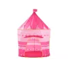 LEAN TOYS Princess Palace Namiot Domek dla Małej Księżniczki Różowy 135 x 105 cm