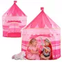 LEAN TOYS Princess Palace Namiot Domek dla Małej Księżniczki Różowy 135 x 105 cm