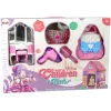 Namiot Księżniczki LEAN TOYS dla Dzieci Salon Piękności Różowy Akcesoria Korona