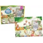 LEAN TOYS Puzzle School for Animals 100 elementów