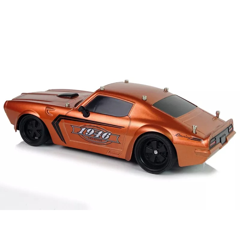 LEAN TOYS R/C Sports Car 1:18 Brown Champion Pilot