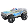 LEAN TOYS RC Off-Road Samochód Policyjny 1:8 Srebrny