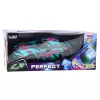 LEAN TOYS RC Racing Car z Podświetlanym Turkusowym Nadwoziem w Skali 1:16, Zdalne Sterowanie 2.4 GHz