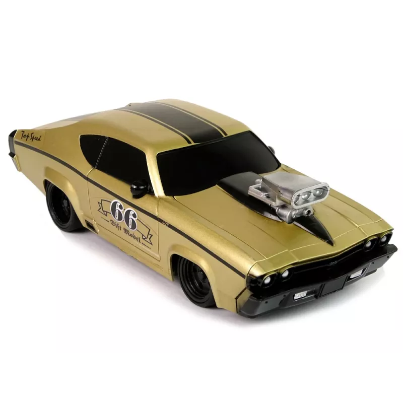 LEAN TOYS Samochód Sportowy Zdalnie Sterowany Classic 1:20 Gold Pilot