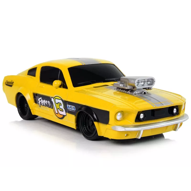 LEAN TOYS Samochód Sportowy Zdalnie Sterowany Classic 1:20 Żółty Pilot