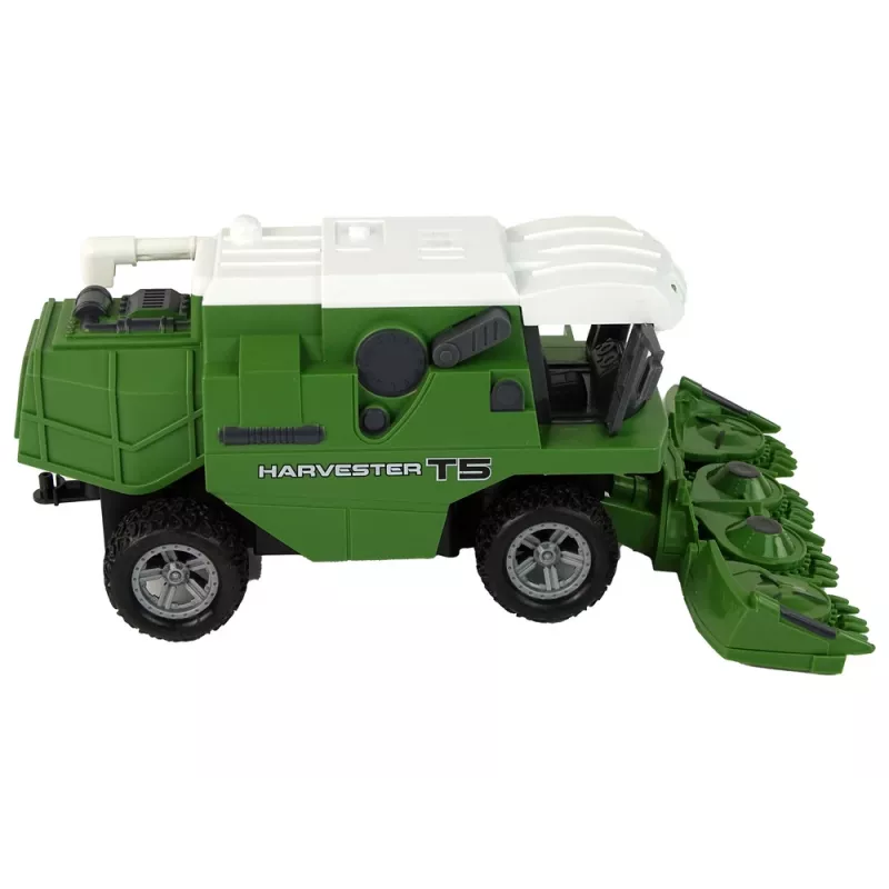 LEAN TOYS Zdalnie Sterowany Kombajn Rolniczy R/C Światła Zielony