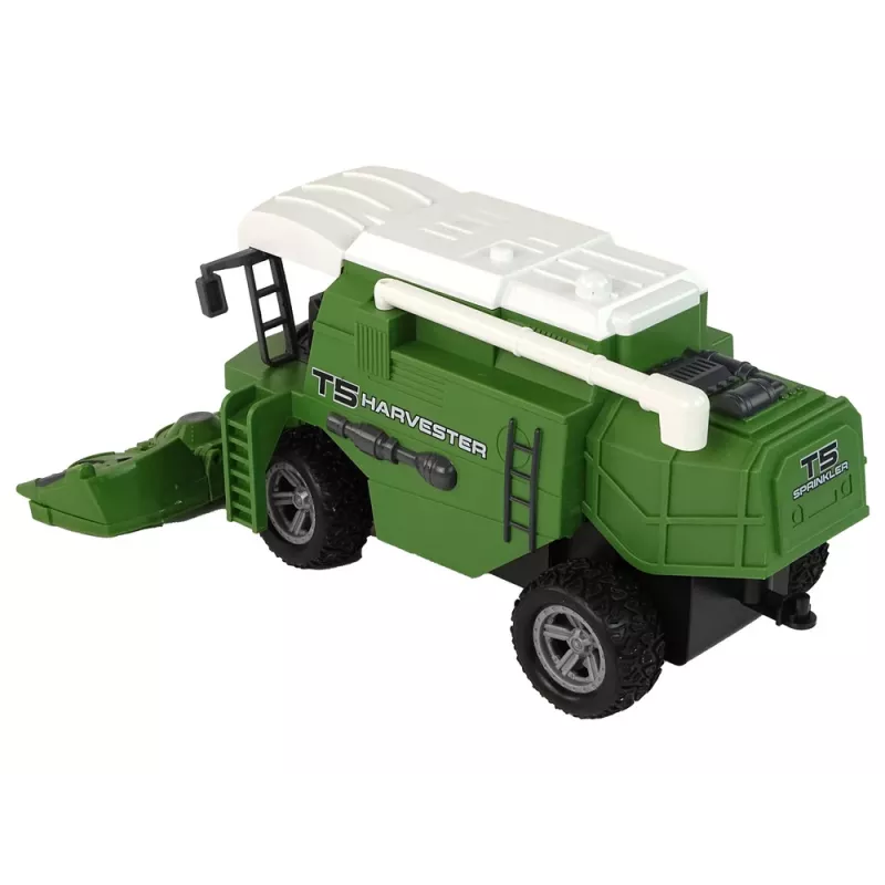 LEAN TOYS Zdalnie Sterowany Kombajn Rolniczy R/C Światła Zielony