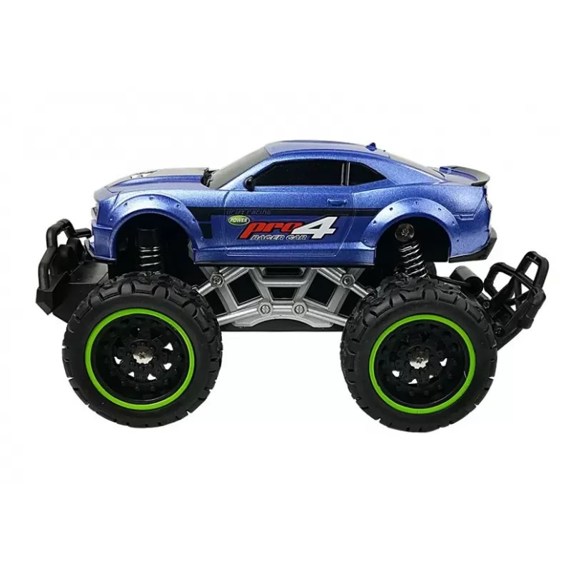 LEAN TOYS Samochód zdalnie sterowany Off-road R/C Niebieski Wysokie koła