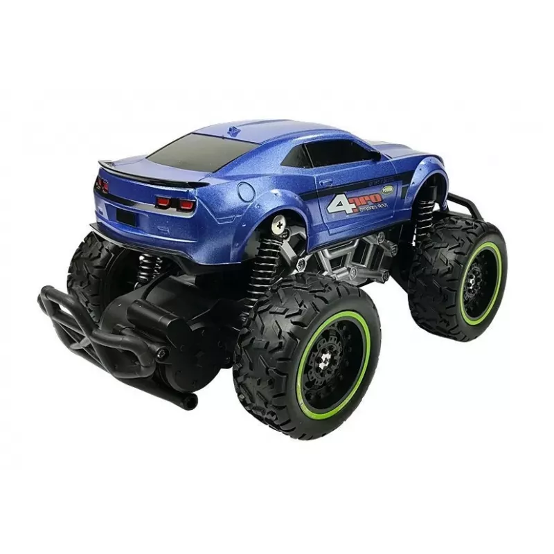 LEAN TOYS Samochód zdalnie sterowany Off-road R/C Niebieski Wysokie koła