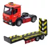 LEAN TOYS Zestaw RC Transporter Samochodów 1:16 – Laweta RC i Czerwone Auto Sportowe (22707)