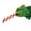LEAN TOYS Zdalnie sterowany kameleon zielone światło 28 cm