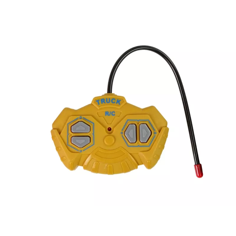 LEAN TOYS Zdalnie Sterowana Ciężarówka Budowlana 1:24 Żółta