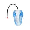 LEAN TOYS Zdalnie sterowany dinozaur z projektorem pary Brązowy