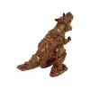 LEAN TOYS Zdalnie sterowany dinozaur z projektorem pary Brązowy