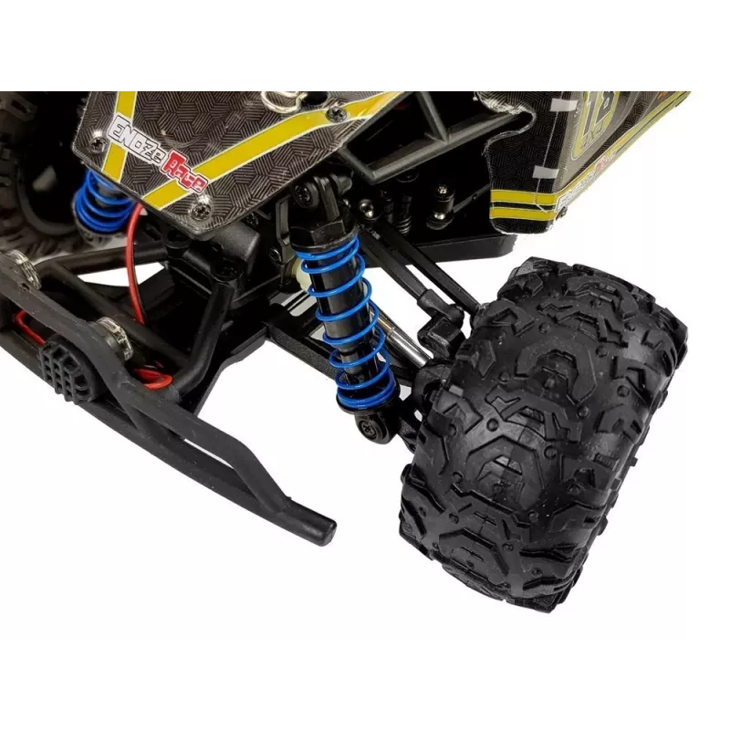 LEAN TOYS Zdalnie sterowane buggy terenowe 1:18 Żółty ENOZE 9303E 45 km/h