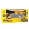 LEAN TOYS Zdalnie Sterowana Wywrotka Transporter Dźwięki 9CH 2.4G Żółty