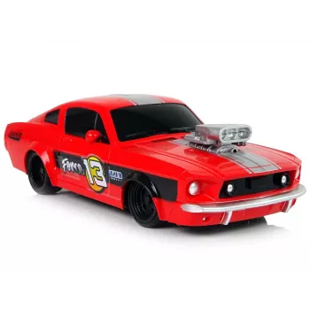 LEAN TOYS Zdalnie Sterowany Samochód Sportowy 1:20 Czerwony Pilot