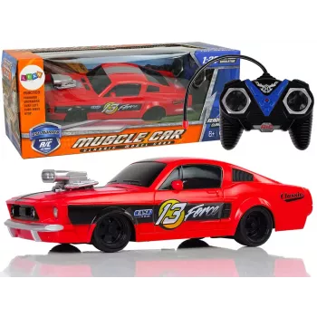 LEAN TOYS Zdalnie Sterowany Samochód Sportowy 1:20 Czerwony Pilot