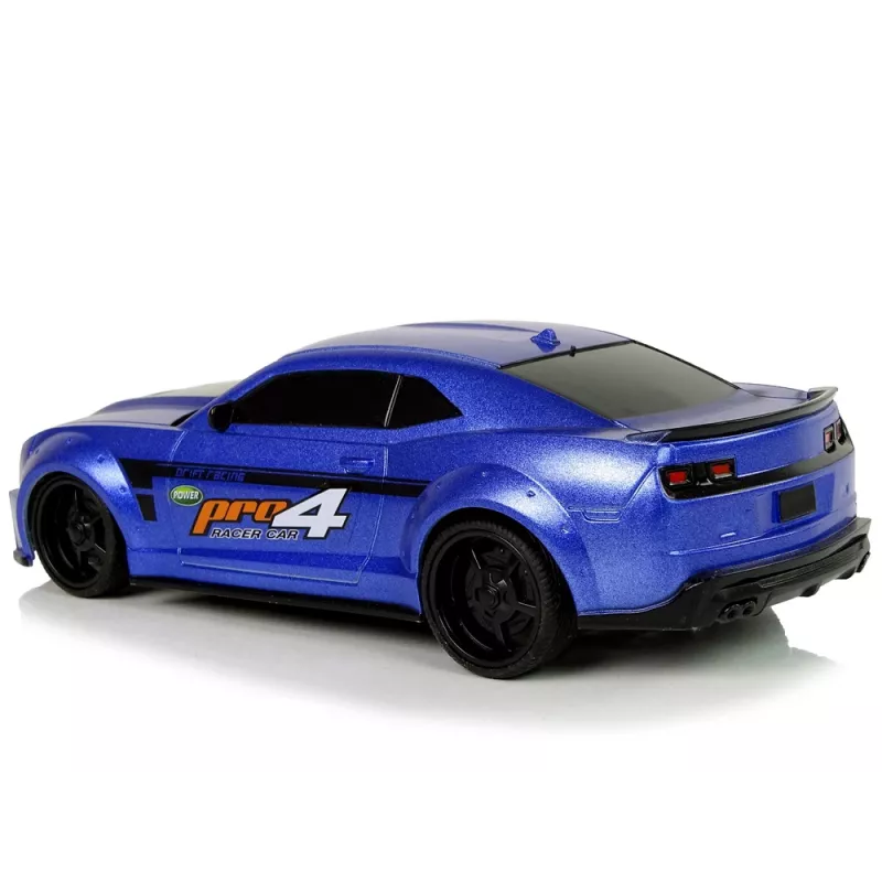 LEAN TOYS Samochód Sportowy Zdalnie Sterowany 1:24 Wyścigowy Niebieskie Przyciemniane Szyby
