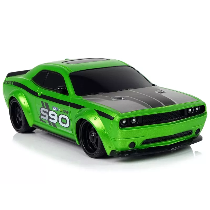 LEAN TOYS Zdalnie Sterowany Samochód Sportowy 1:24 Racing Green