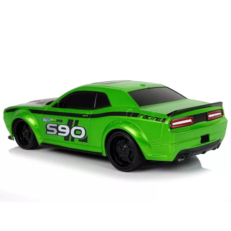 LEAN TOYS Zdalnie Sterowany Samochód Sportowy 1:24 Racing Green