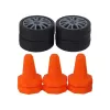 LEAN TOYS Zdalnie Sterowany Samochód Sportowy RC 1:24 Czarny Wymienne Koła