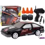 LEAN TOYS Zdalnie Sterowany Samochód Sportowy RC 1:24 Czarny Wymienne Koła