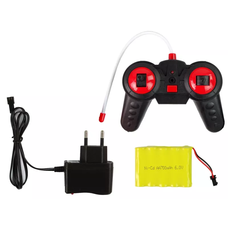 LEAN TOYS Samochód sportowy zdalnie sterowany z przednimi światłami LED i pilotem R/C