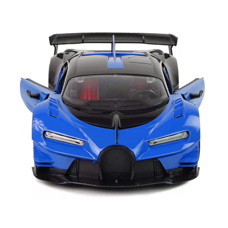 LEAN TOYS Samochód sportowy zdalnie sterowany z przednimi światłami LED i pilotem R/C