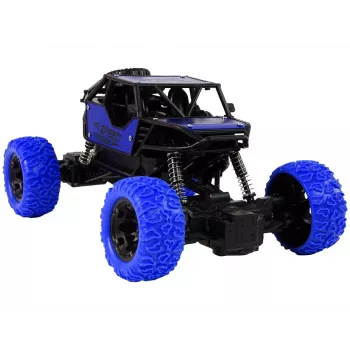 LEAN TOYS Zdalnie Sterowany Samochód Terenowy R/C 1:18 Niebieski