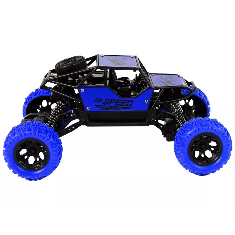 LEAN TOYS Zdalnie Sterowany Samochód Terenowy R/C 1:18 Niebieski