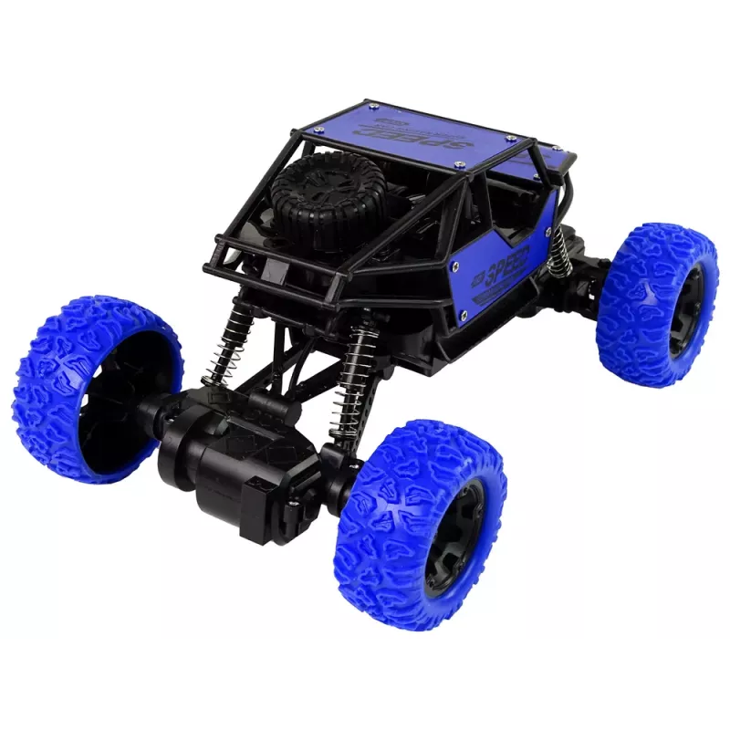 LEAN TOYS Zdalnie Sterowany Samochód Terenowy R/C 1:18 Niebieski