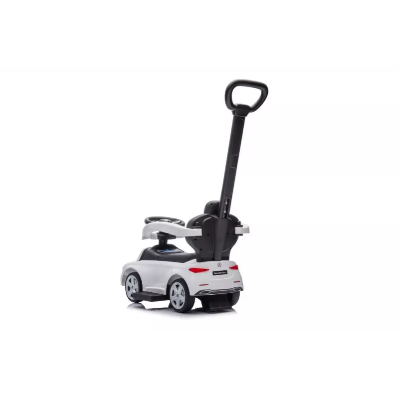 LEAN TOYS Pojazd jezdny z pchaczem Mercedes 3w1 Biały