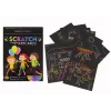 LEAN TOYS Scratch Coloring Book Dla Dzieci Szkoła