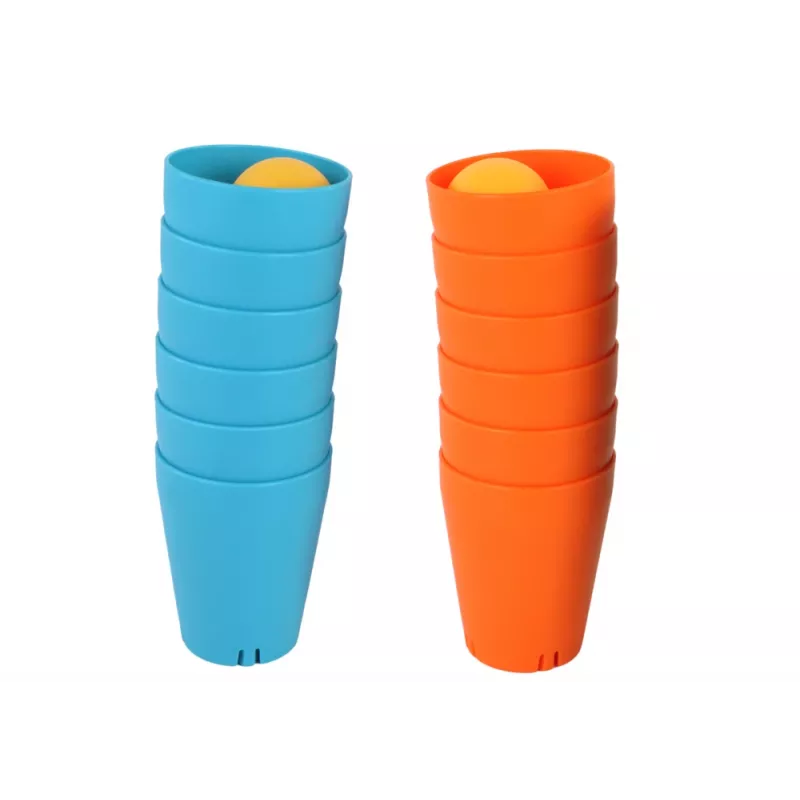 LEAN TOYS Sensory Specially Designed Cup Bottom for Game Mugs 3in1 Creative 16 Pieces Puzzle