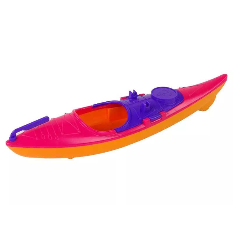 LEAN TOYS Zestaw akcesoriów dla lalek Kajak Różowy