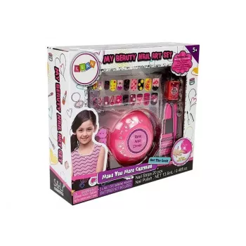LEAN TOYS Zestaw do tworzenia suszarki do paznokci Różne wzory