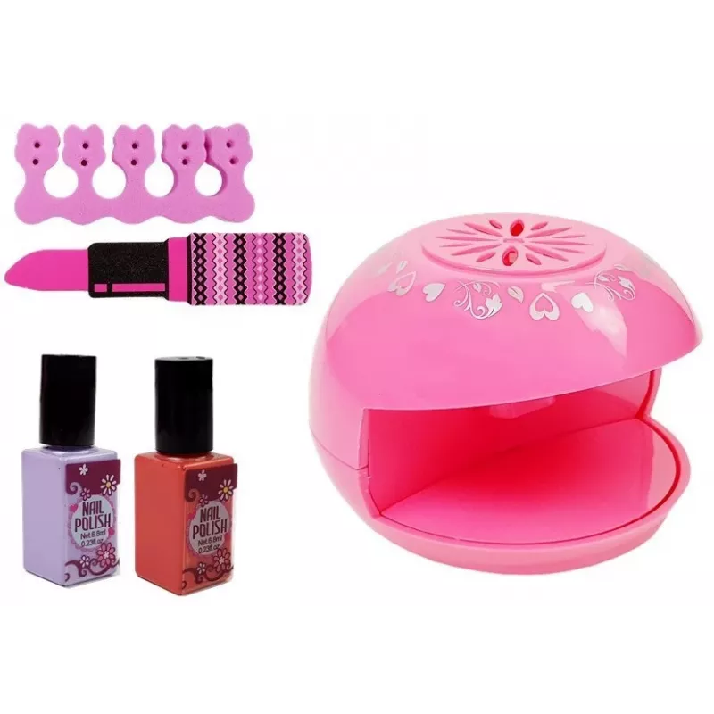 LEAN TOYS Zestaw do tworzenia suszarki do paznokci Różne wzory