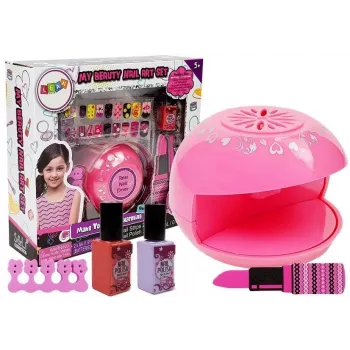 LEAN TOYS Zestaw do tworzenia suszarki do paznokci Różne wzory