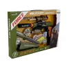 LEAN TOYS Zestaw Militarny Pistolet Karabin Nóż Medal Celownik